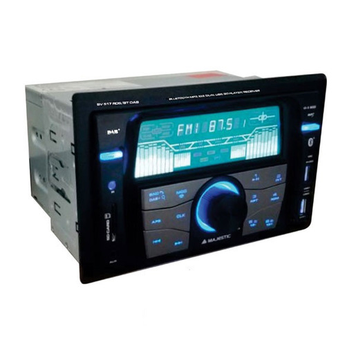Image of New Majestic SV-517 RDS BT DAB Nero 180 W Bluetooth cod015