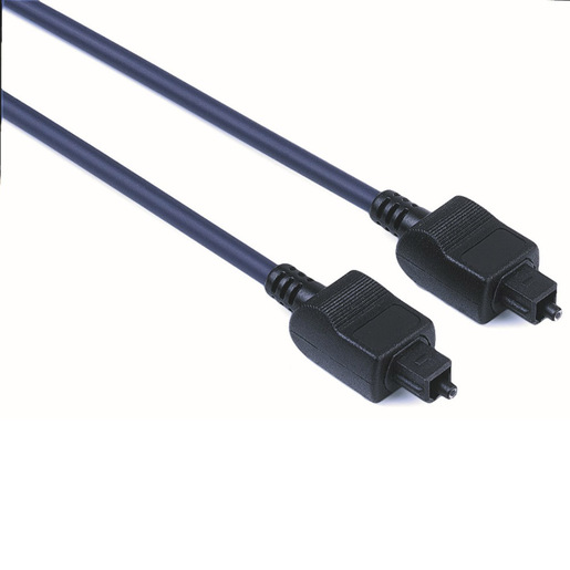 Image of Hama Cavo fibra ottica TOSLINK ODT, 1,5 metri, nero, sfuso 25 pezzi