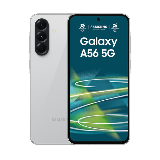 Image of Samsung Galaxy A56 5G, Smartphone con Funzioni intelligenti, Display Super AMOLED 6.7'', 8GB RAM, 256GB, Camera 50MP, Batteria 5.000 mAh, IP67, Awesome L