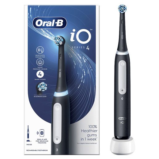 Image of Oral-B iO Series 4 Adulto Spazzolino a vibrazione Nero
