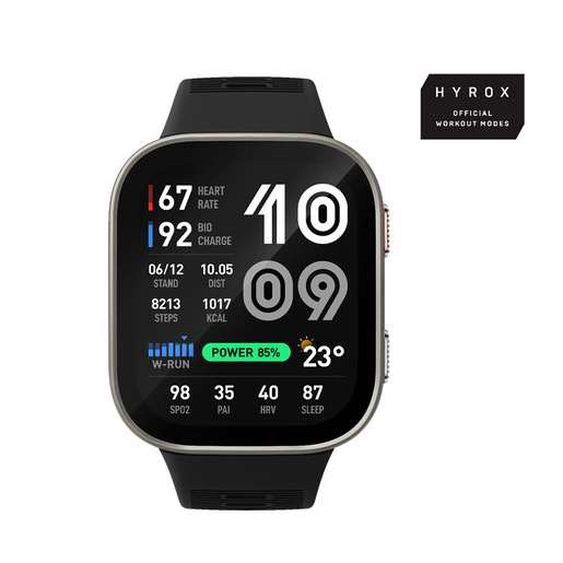 Amazfit Bip Max 5,26 cm (2.07'') AMOLED Digitale 432 x 514 Pixel Touch screen Argento Wi-Fi GPS (satellitare)