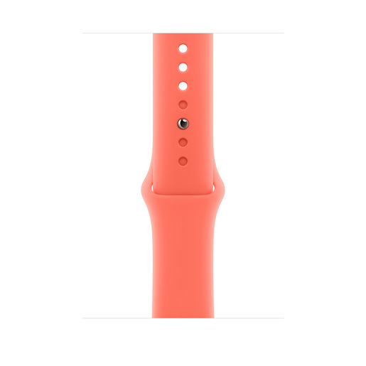 Image of Apple Cinturino Sport mandarancio (46 mm) - M/L