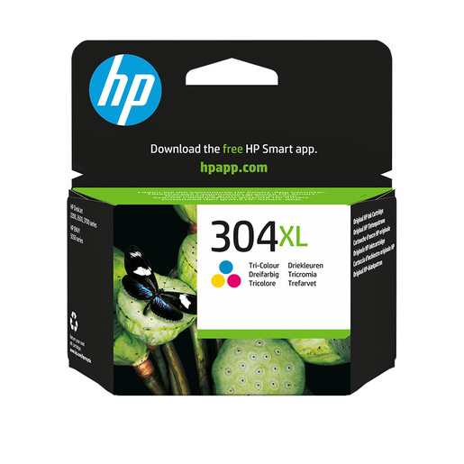 Image of HP Cartuccia inchiostro originale tricromia 304XL