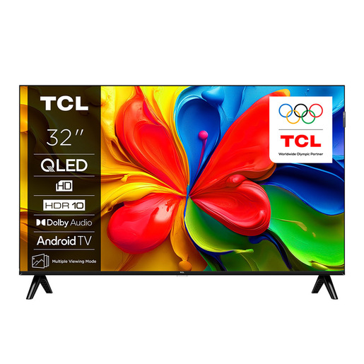 Image of TCL Serie Smart TV HD QLED 32'' 32S4K, Dolby Audio, HDR10, Android TV