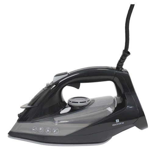 Image of Electroline ELNEXTIRON581 ferro da stiro Ferro a vapore Piastra in Ceramica 2600 W Nero