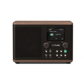 Pure Classic H4 Portatile Digitale Nero, Legno-image