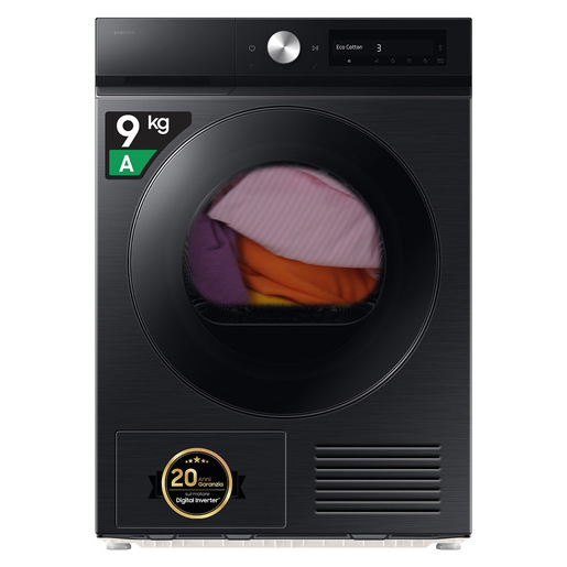 Image of Samsung DV90DB7845GBU3 asciugatrice Libera installazione Caricamento frontale 9 kg Nero cod015