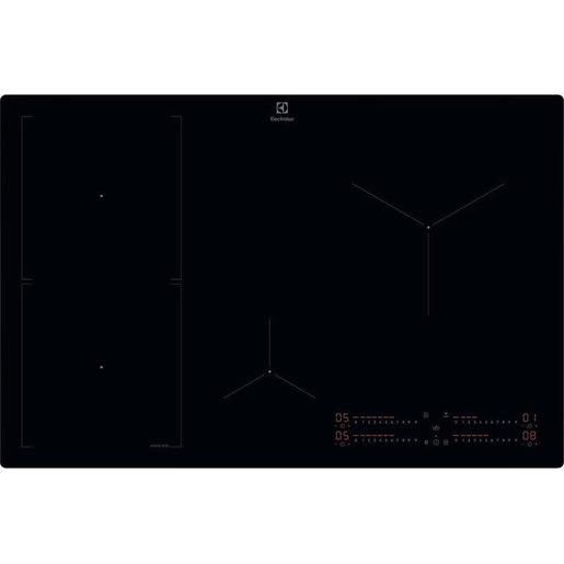 Electrolux Serie 700 KIS82453I Piano cottura ad induzione SenseBoil® 80cm