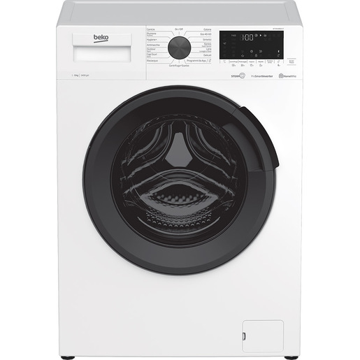 Image of Beko WTX91486AI-IT: Lavatrice a Vapore SteamCure™, 9 kg, 1400 giri/min