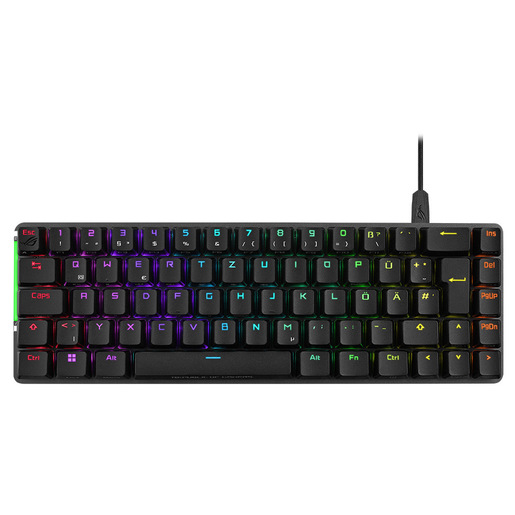 Image of ASUS ROG Falchion Ace (Black) tastiera Gaming USB QWERTY Italiano Nero