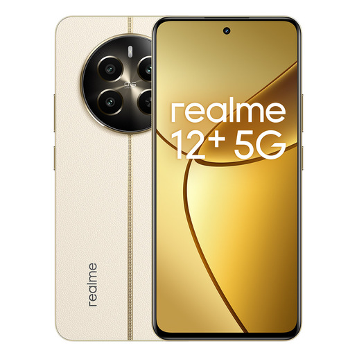 realme 12+ 16,9 cm (6.67'') Doppia SIM Android 14 5G USB tipo-C 8 GB 256 GB 5000 mAh Beige