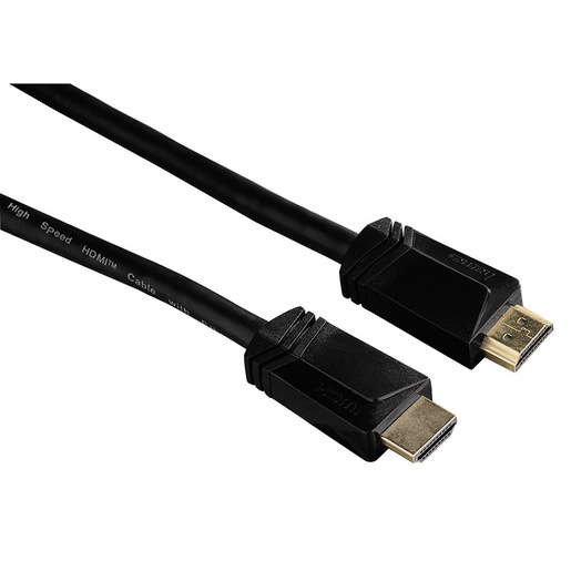 Image of Hama Cavo HDMI, 3 metri, High Speed with Ethernet, connettori dorati,