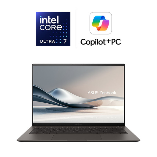 Image of ASUS Zenbook S 14 UX5406SA-PZ024W Copilot+ PC Intel Core Ultra 7 258V Computer portatile 35,6 cm (14'') Touch screen 3K 32 GB LPDDR5x-SDRAM 1 TB SSD Wi