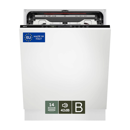 AEG Lavastoviglie Incasso 60 Cm - Int. Totale 14 Coperti Classe B 42 Dba MADE IN ITALY FSE75748P