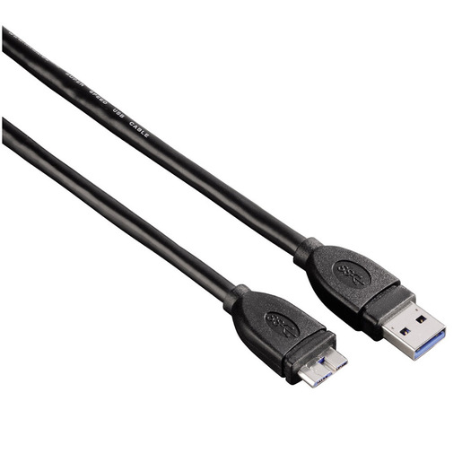 Image of        Hama Cavo USB A 3.0/Micro USB B 3.0, 1,8 metri, nero, 1 stella