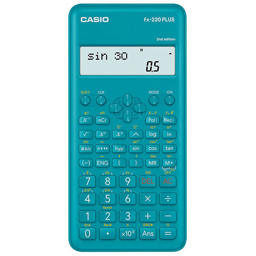Image of Casio FX-220 Plus calcolatrice Tasca Calcolatrice scientifica Blu