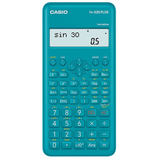 Image of Casio FX-220 Plus calcolatrice Tasca Calcolatrice scientifica Blu