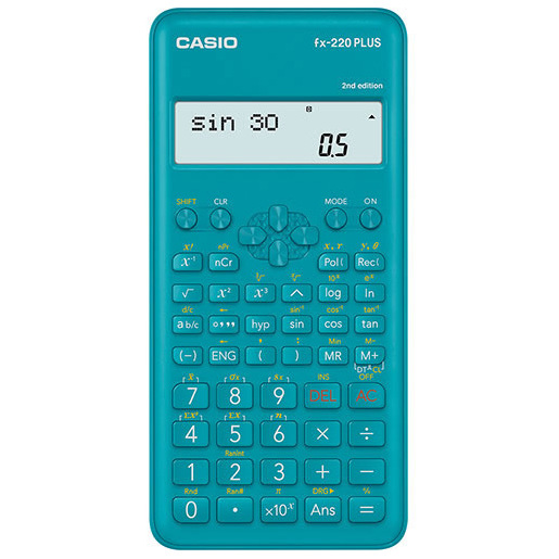 Image of        Casio FX-220 Plus calcolatrice Tasca Calcolatrice scientifica Blu