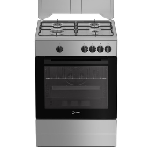 Image of Indesit I6GGKMS Cucina A+ Gas Acciaio inox
