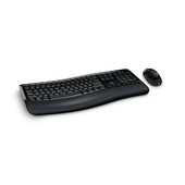 Microsoft Wireless Comfort Desktop 5050 Tastiera Mouse Incluso Rf Wireless Qwerty Nero