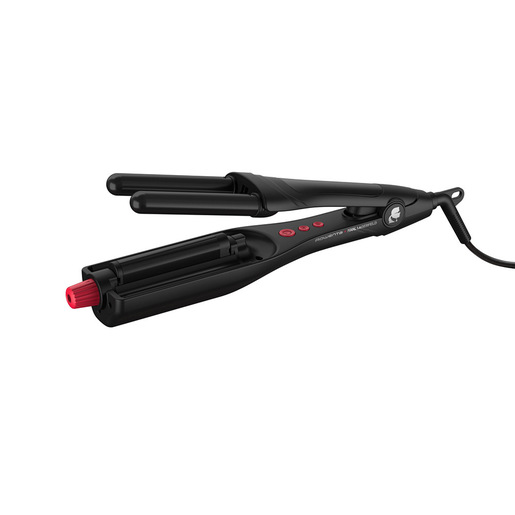 Image of Rowenta CF471L messa in piega Piastra per onde Caldo Nero, Rosso 1,8 m