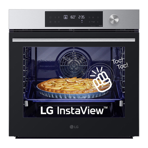 Image of LG InstaView WS7D7630S Forno multifunzione, classe A+, 76L, Air Fry, Sous Vide, EasyClean, Pirolisi, Wi-Fi, Acciaio