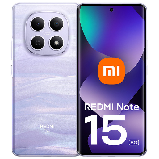 Image of Redmi Note 15 5G 17,2 cm (6.77'') Dual SIM ibrida 8 GB 512 GB 5520 mAh Viola