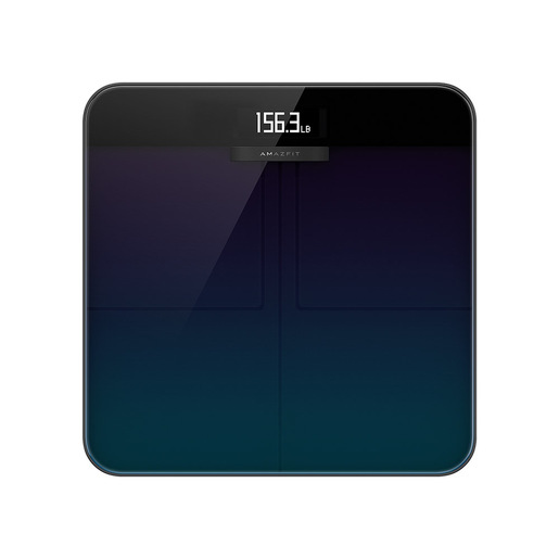 Image of Amazfit Smart Scale Quadrato Blu marino, Viola Bilancia pesapersone elettronica