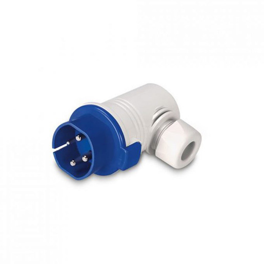 Image of Poly Pool 200.01633A presa elettrica Blu, Bianco 1P