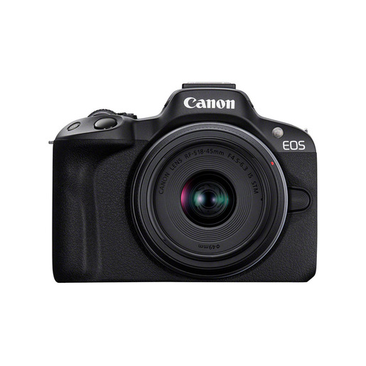 Image of Canon EOS R50, Black + RF-S 18-45mm F4.5-6.3 IS STM Kit MILC 24,2 MP C
