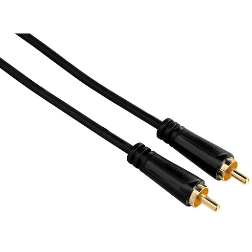 Image of Hama Cavo RCA M/RCA M, 3 metri, connettori dorati, 3 stelle