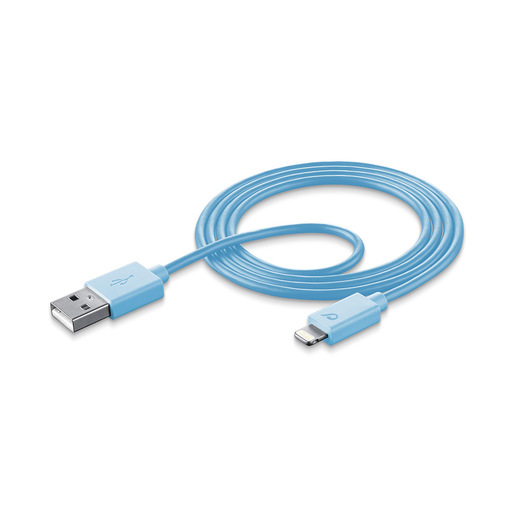 Image of Cellularline Stylecolor Cable 100cm - Lightning Cavo Lightning colorato cod015