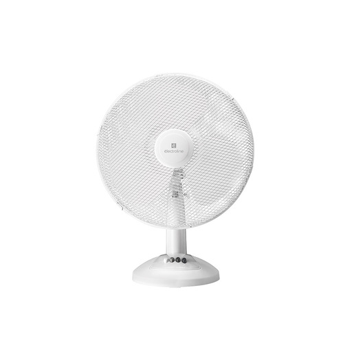 Image of Electroline Ventilatore da tavolo 3 pale 40cm bianco