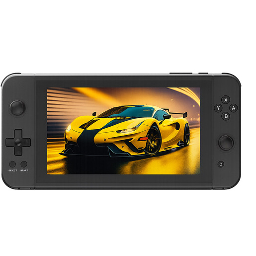 Image of IT-WHY Console da gioco portatile 70 giochi retro 17,8 cm (7'') Nero