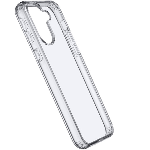 Cellularline Clear Strong - Galaxy A36/A56 Custodia rigida con bordi in gomma