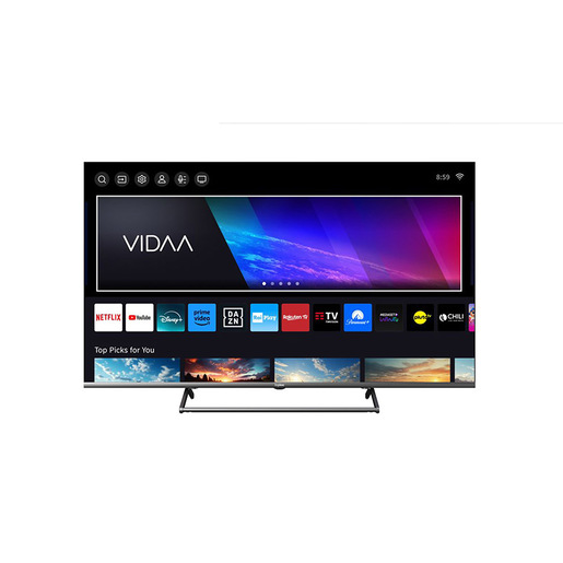 Image of IOPLEE IOP50QVDA TV 127 cm (50'') 4K Ultra HD Smart TV Wi-Fi Grigio 250 cd/m²