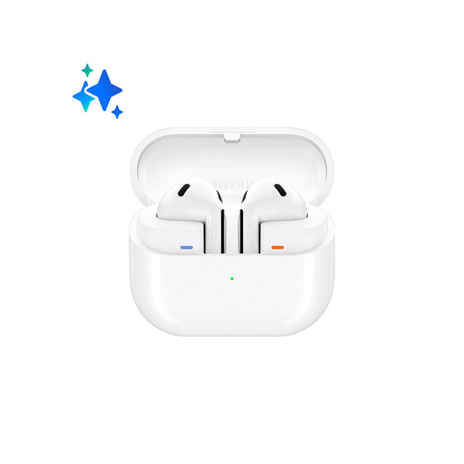 Image of Samsung Galaxy Buds3 Auricolari Ai open-type True Wireless, Audio Hi-Fi, Impermeabilità IP57, White