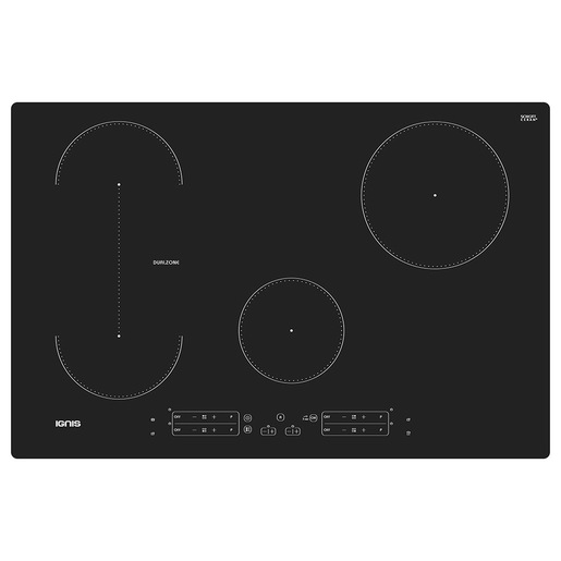 Image of Ignis GB 29B77 NE Nero Da incasso 77 cm Piano cottura a induzione 4 Fornello(i)