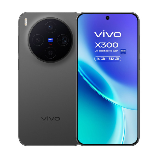 VIVO X300 16 cm (6.31'') Doppia SIM Android 16.0 5G USB tipo-C 16 GB 512 GB 5360 mAh Nero