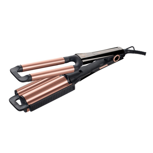 Bellissima My Pro Imetec Beach Waves Gt20 400 Piastra Per Capelli Per Onde Larghe E Strette, Rivestimento In Ceramica, Temperatura Regolabile 160 C°-