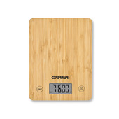 G3 Ferrari G20166 Bilancia Da Cucina Bamboo Superficie Piana Rettangolo Bilancia Da Cucina Elettronica-image