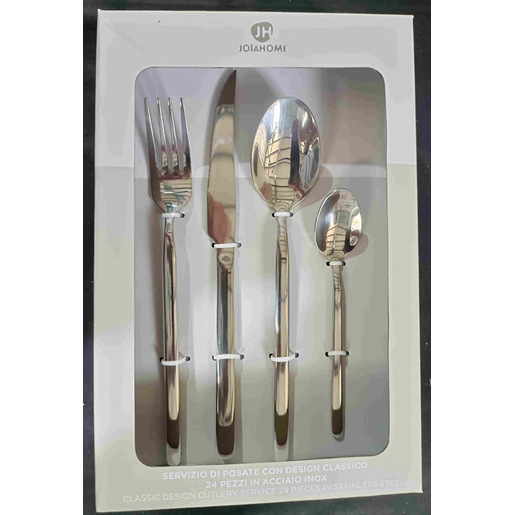 Image of Joia Home JHO1221002 set di posate 24 pz Stainless steel
