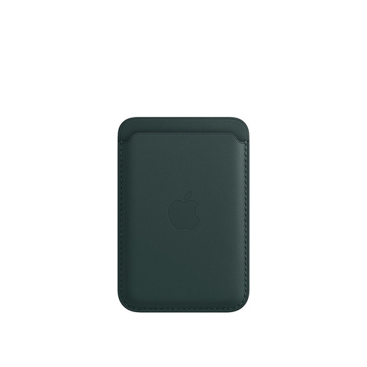 Image of Apple Portafoglio MagSafe in pelle per iPhone - Verde foresta