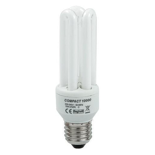 Image of Beghelli Compact 10000 25W E27 A lampada fluorescente