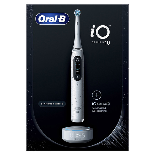 Image of Oral-B iO Spazzolino Elettrico Ricaricabile 10 Bianco,1 Testina, 1 Custodia Da Viaggio ricaricabile, 1 Caricatore Sense