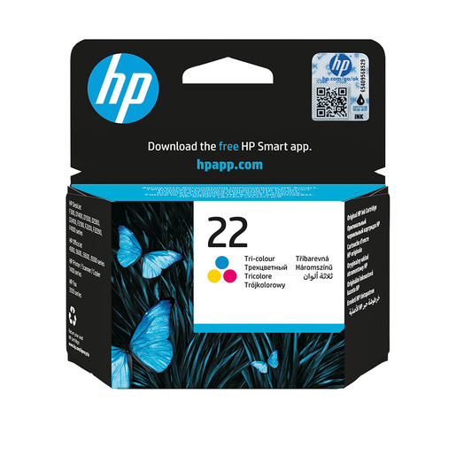 Image of HP Cartuccia originale inchiostro tricromia 22