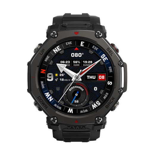 Image of Amazfit T-Rex 3 Pro 3,81 cm (1.5'') AMOLED 48 mm Digitale Touch screen Nero GPS (satellitare)