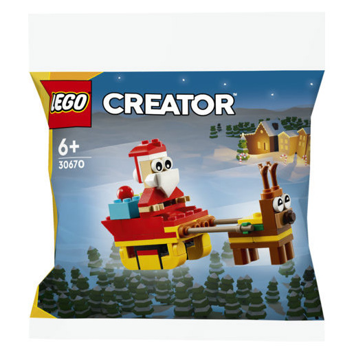 Image of LEGO Creator Avventura sulla slitta di Babbo Natale - 30670