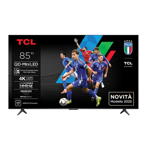 Image of TCL C6K Serie Smart TV QD-MiniLED 4K 85'' 85C6K, 144Hz, audio Onkyo 2.1, Dolby Vision IQ & Atmos, Google TV