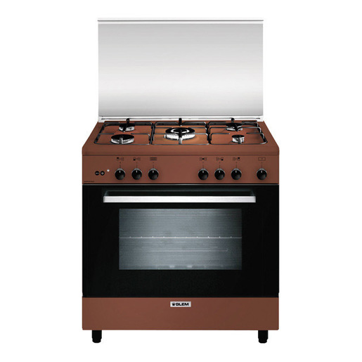 Image of Glem Gas A855GC cucina Piano cottura Marrone A